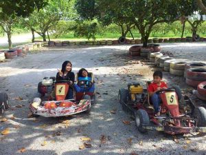 Dirt Karting at Desaru Fruit