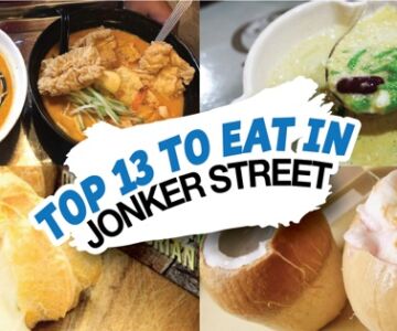 Cheap Jonker Street Food